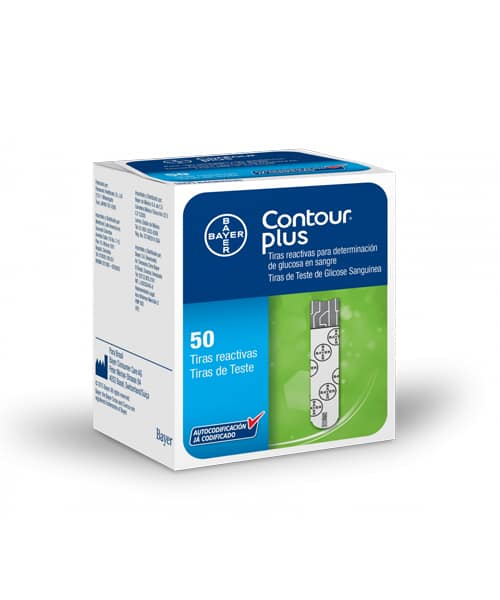 شرائح فحص السكر بالدم كونتور بلاس