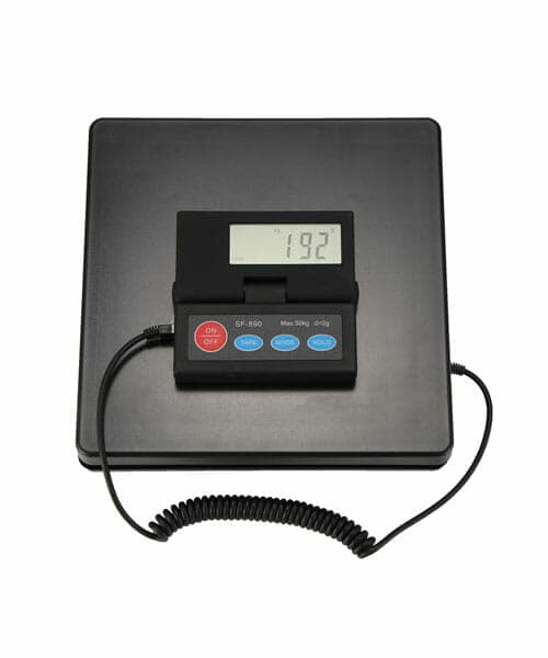 ميزان إلكتروني بلاستيكي محمول