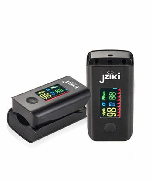 Portable Fingertip Pulse Oximeter LCD Display Digital Oxygen Meter Clip