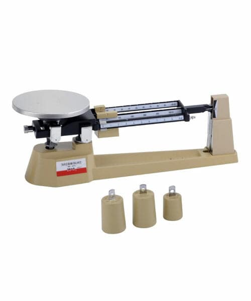 Physical Triple Beam Balance Scale