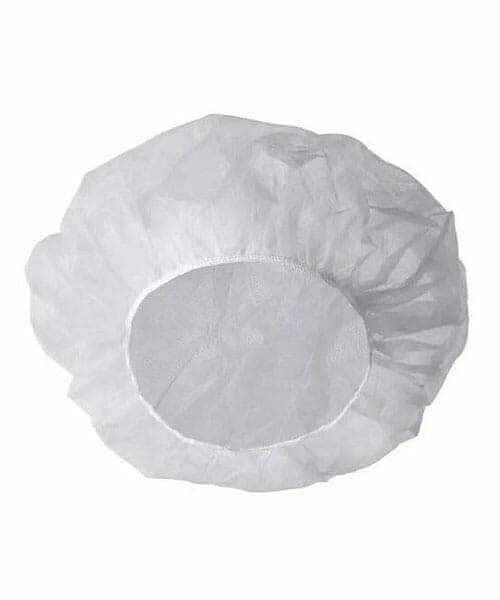 Disposable White Head Cover (100 PCS)
