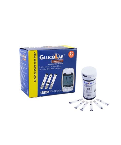 شرائح فحص السكر بالدم جلوكولاب