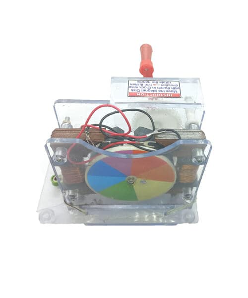 نموذج المولد مع قرص نيوتن