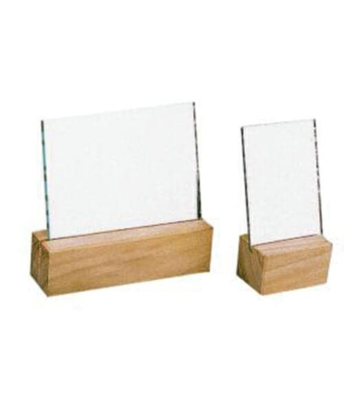 حامل مرايا خشبي