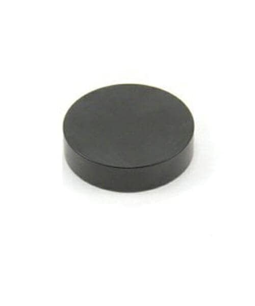 Black Rounded Magnet Ø 2.5 cm
