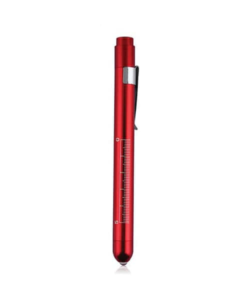 Medical Torch Pen Light Red
