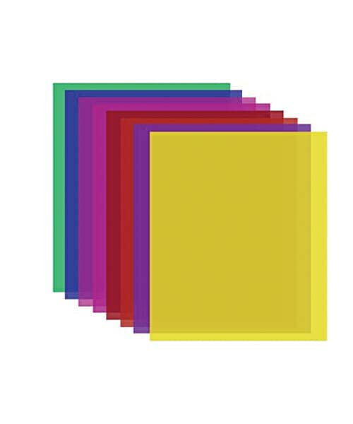 Transparent Color Film Plastic Sheets