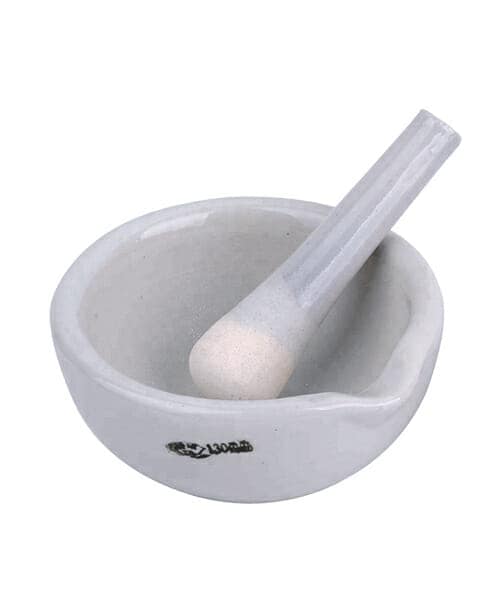 Mortar With Pestle Porcelain