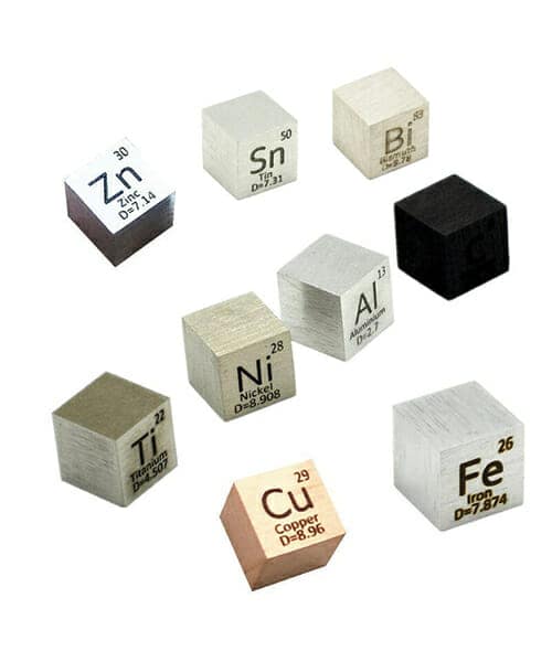 مكعبات الكثافة مع الحامل